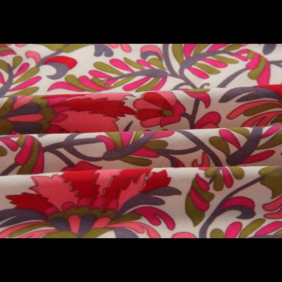 LAST ONE🎉High Low Floral Boho Chic Ruffle Skirt - Picture 2 of 8